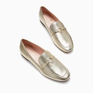NWT Kate Spade Cape Cod Gold Loafer